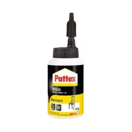Pattex Wood Standard, disperzní lepidlo na dřevo, 250 g