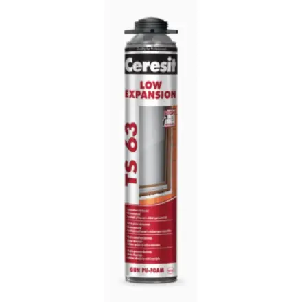 Henkel CERESIT TS 63, Nízkoexpanzní pistolová pěna, 750ml