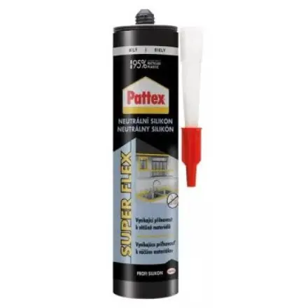 Henkel PATTEX Neutrální silikon, bílý, 280 ml