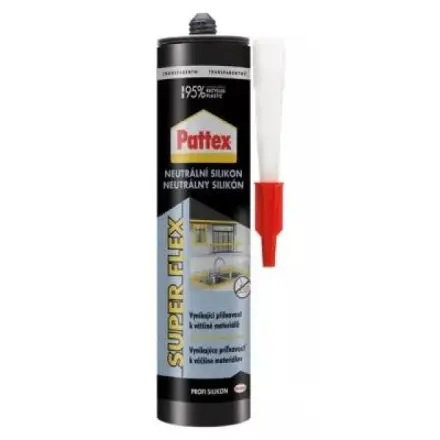 Henkel PATTEX Neutrální silikon, transparentní, 280 ml
