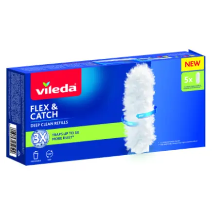 Vileda Flex & Catch náhrada k prachovce 5 ks