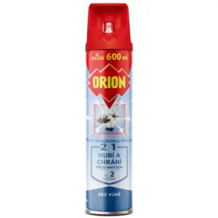 Orion 2v1 proti létajícímu hmyzu bez vůně 600 ml