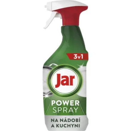 Jar Power Spray 3v1 - odmašťovač nádobí -