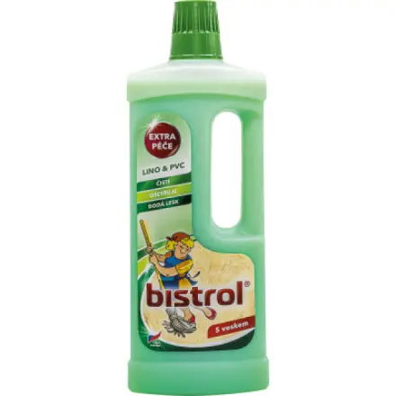 Bistrol Extra péče Lino & PVC čistící prostředek na podlahy 750 ml