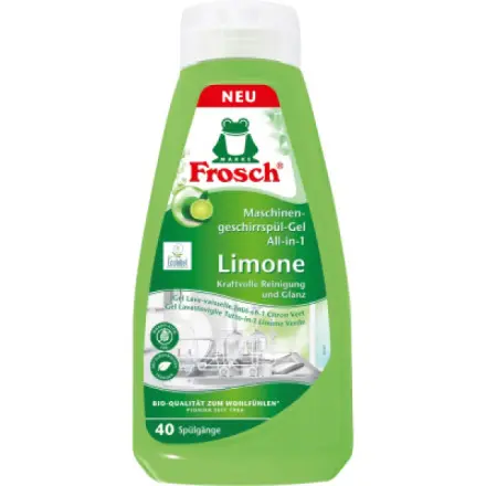 Gel do myčky Frosch - All In One, limetka, 650 ml