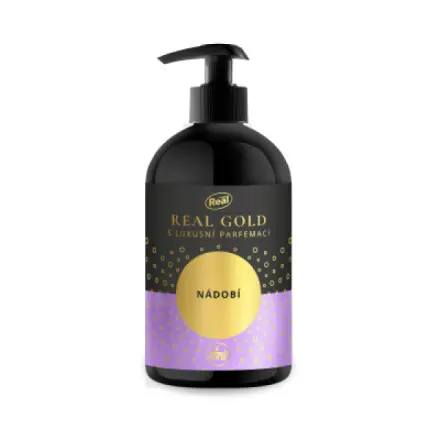Prostředek na nádobí Real Gold - 500 g
