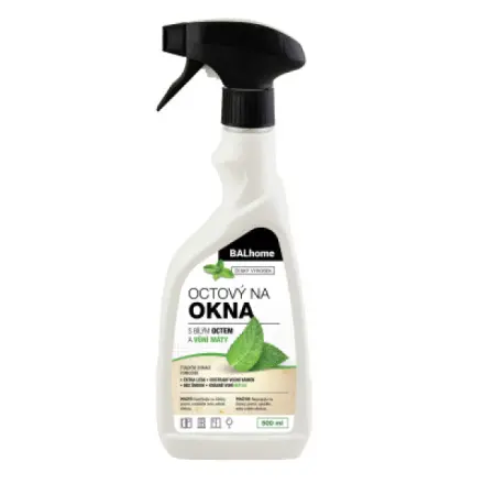 Balhome octový čistič na okna 500 ml, rozprašovač
