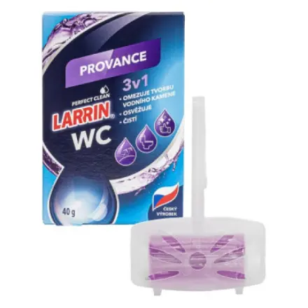 Larrin 3v1 Provance fialový závěs do WC, 40 g