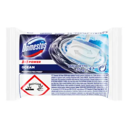 Domestos WC blok 3v1 náplň Ocean 35 g