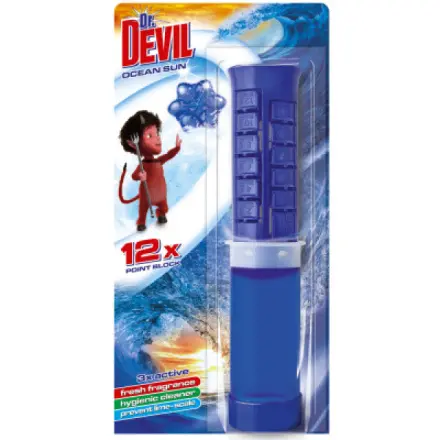 Tomil Dr. Devil 5v1 Point Block Ocean Sun, wc blok v tubě, na 12 použití, 75 ml