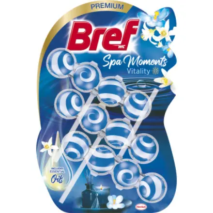 Henkel Bref WC blok Spa Moments Vitality, 3× 50 g