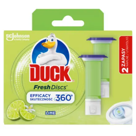 S.c.johnson Duck WC blok Fresh Discs Limetka, 2× 36 ml