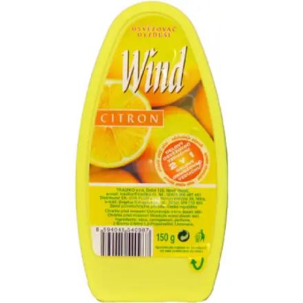 Gelový osvěžovač vzduchu Wind citron, 150 g