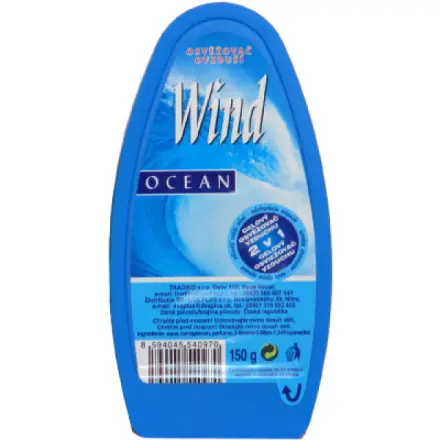 Gelový osvěžovač vzduchu Wind oceán, 150 g