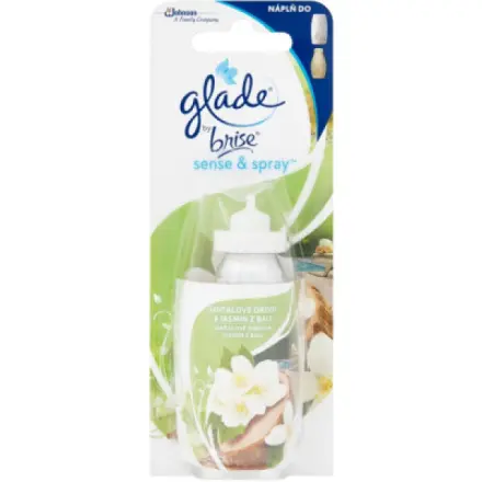 Glade by Brise Sense & Spray náplň santalové dřevo Jasmín 18ml