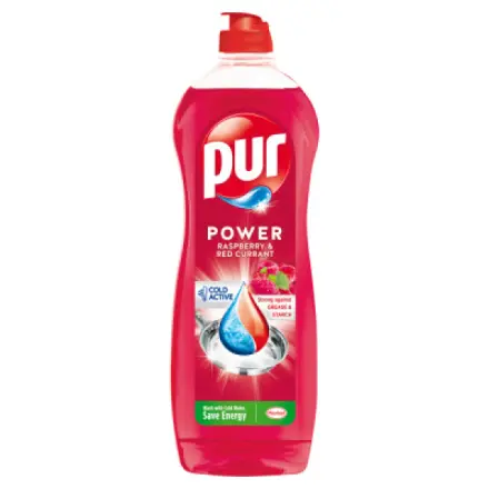 Henkel Pur čisticí prostředek na ruční mytí nádobí Power Raspberry 750ml