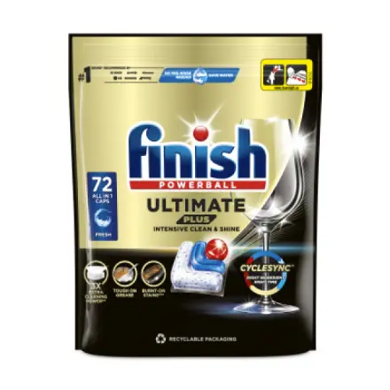 Finish Ultimate Plus - kapsle do myčky - 72 kapslí
