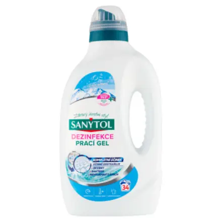 Sanytol Dezinfekční gel na prádlo 1700 ml