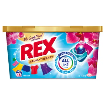 REX Aromatherapy Color přípravek pro praní prádla 13 PD