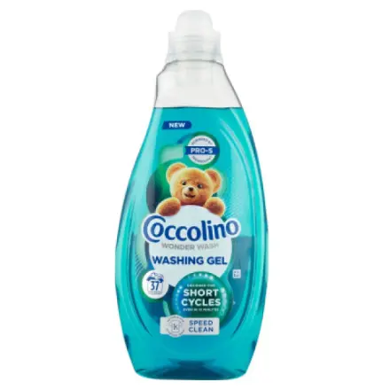 Coccolino Wonder Wash Speed Clean prací gel 37 PD