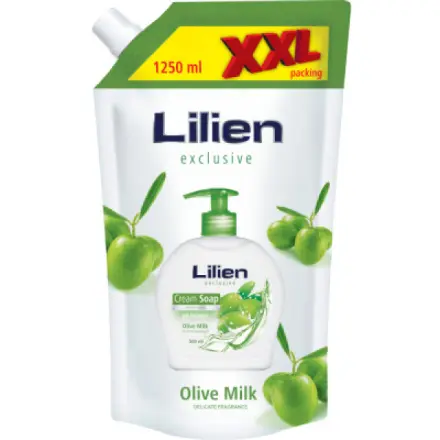 Lilien - tekuté mýdlo - Olive Milk,