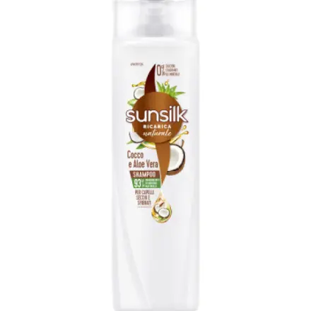 Unilever Sunsilk šampon Cocco E Aloe Vera pro suché a lámavé vlasy, 250 ml