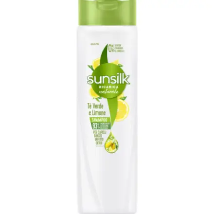 Sunsilk Sunsilk, detoxikační šampon se zeleným čajem a citronem 250 ml