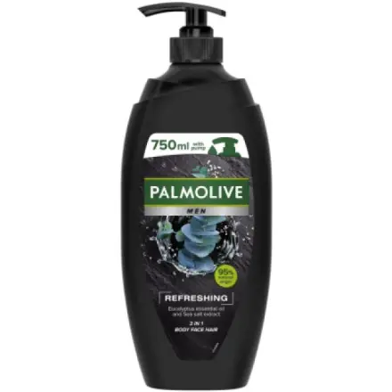 Palmolive Sprchový gel pro muže 3v1 Refreshing 750 ml