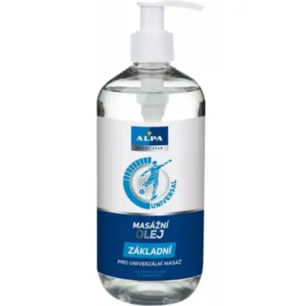 Alpa masážní olej základní 500 ml