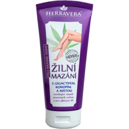 HERBAVERA Žilní mazání, 200 ml