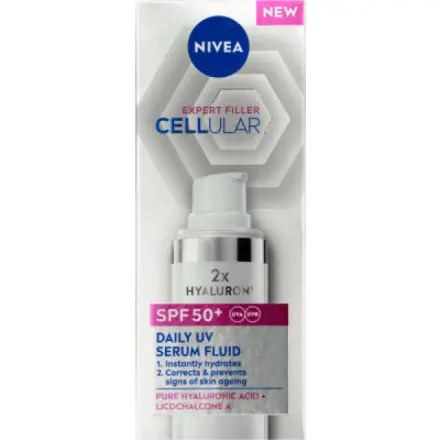 Beiersdorf Nivea Denní UV sérum Cellular Expert Filler fluid OF 50+ 30ml