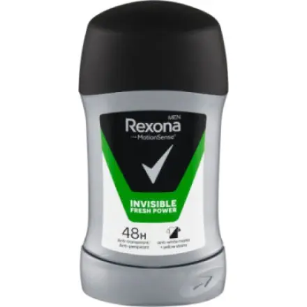 Unilever Rexona Men tuhý antiperspirant Fresh & Power, 50 ml, deostick