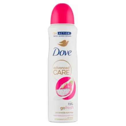 Unilever Dove Advanced Care Go Fresh Dragon Fruit & Cocconut Cream antiperspirant sprej 150ml, deospray