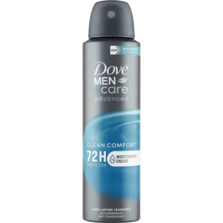 Dove Men+Care Advanced Clean Comfort antiperspirant sprej 150 ml