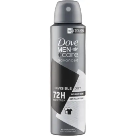 Dove Men+Care Advanced Invisible Dry antiperspirant sprej 150 ml