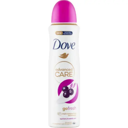 Unilever Dove Advanced Care Acai berry antiperspirant ve spreji 150 ml deospray