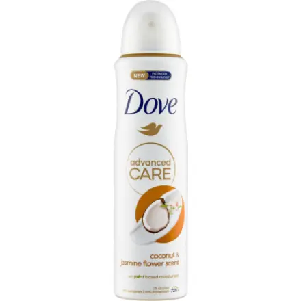 Unilever Dove Advanced Care Kokos antiperspirant sprej, 150 ml deospray