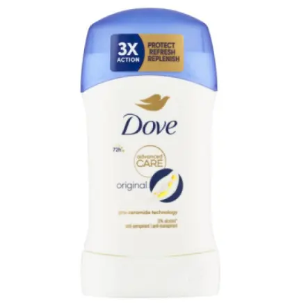 Unilever Dove tuhý antiperspirant Advanced Care Original 50ml, deostick