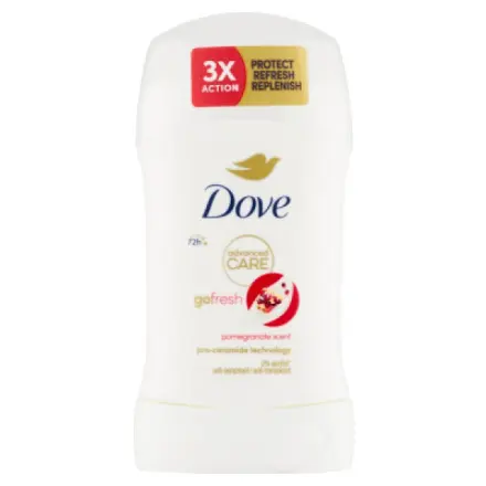 Unilever Dove tuhý antiperspirant Advanced Care Pomegranate 50ml, deostick