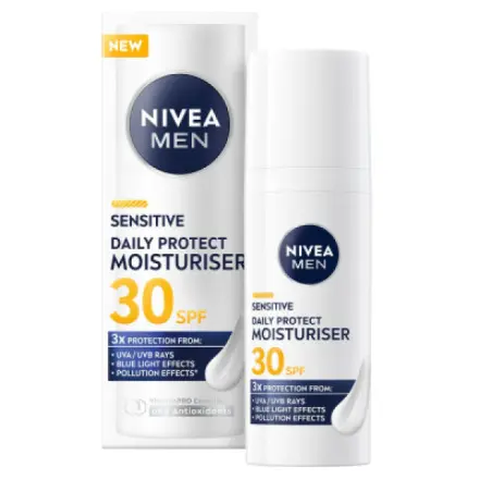 NIVEA Men Denní krém Sensitive SPF 30 50 ml