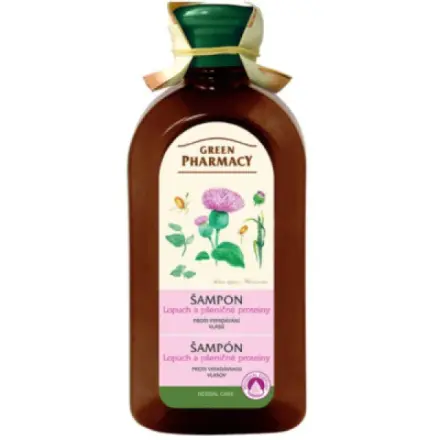 Šampon proti vypadávání vlasů s pšeničnými proteiny Green Pharmacy - 350 ml