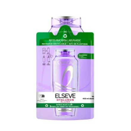 Loréal L'Oréal Hyaluron Plump šampón, 400+250 ml