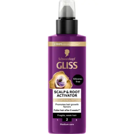 Henkel Gliss Full Hair Wonder sérum pro aktivaci vlasové pokožky a kořínků 100ml
