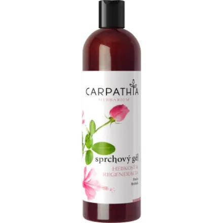 Carpathia Herbarium - sprchový gel hebkost a regenerace