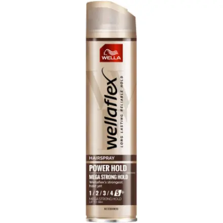Wellaflex Lak na vlasy Power Hold Mega Strong 250 ml