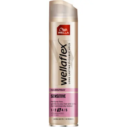 Wellaflex lak na vlasy 250ml Sensitive strong