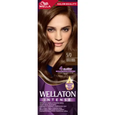 Wella Wellaton barva na vl 5/0 světle hnědá