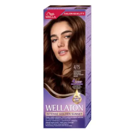 Wella Wellaton barva na vlasy Zářivě Hnědá 4/15