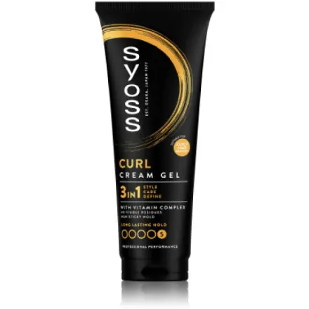 Syoss Curl 3v1 stylingový krém na vlasy 250 ml