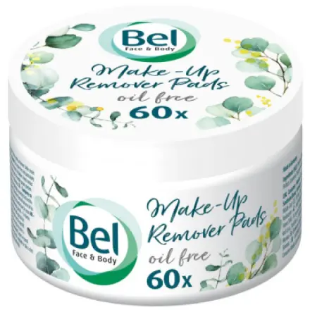 Bel Beauty odlakovací vlhčené tampony na nehty s aloe vera 60 ks